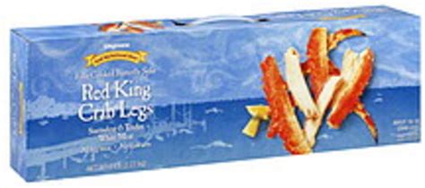 Wegmans king crab legs - Dungeness crabs cost $60 for 2 pounds and have thicker shells and firm meat. The most common king crab you find in restaurants are called golden king crab, which cost about $136 for 2 pounds. But ...